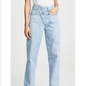 Agolde Crisscross Jeans